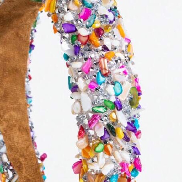 Under The Sea | Sea Princess Shell & Rhinestones Headband - Picture 3 of 4